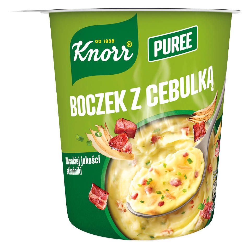 Danie puree boczek i cebulka Knorr 51g widok 1