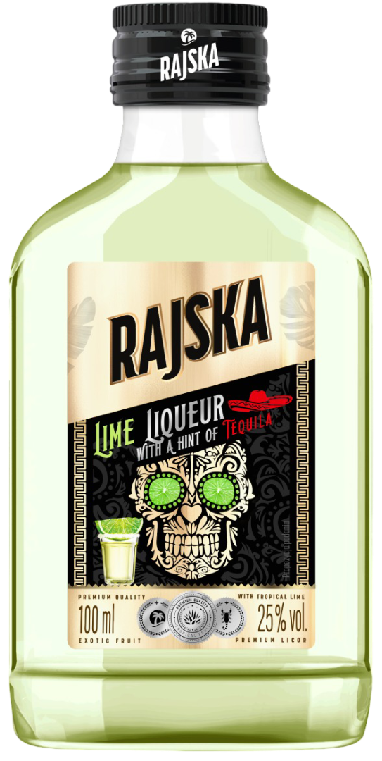 Likier Rajska limonka z tequilą 100ml 25% widok 1