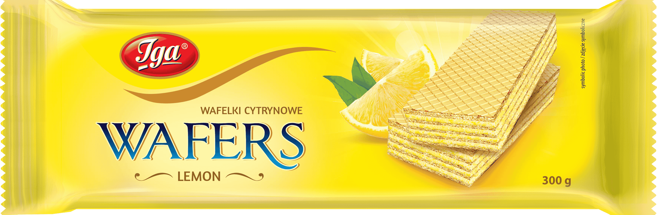 Wafle przekładane kremem Iga 300g mix widok 2