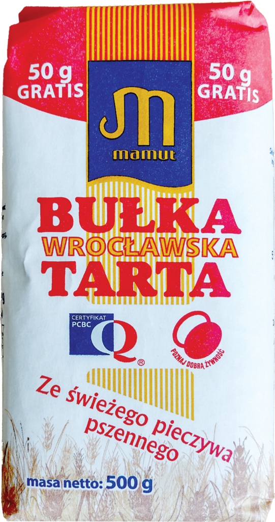 Bułka tarta wrocławska Mamut 450g+50g widok 1