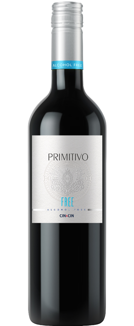 Wino cz. Cin&Cin Primitivo bezalk. 0,75l widok 1