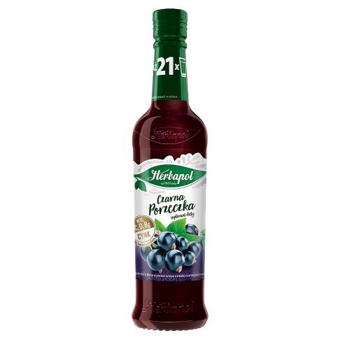 Syrop czarna porzeczka Herbapol 420ml widok 2