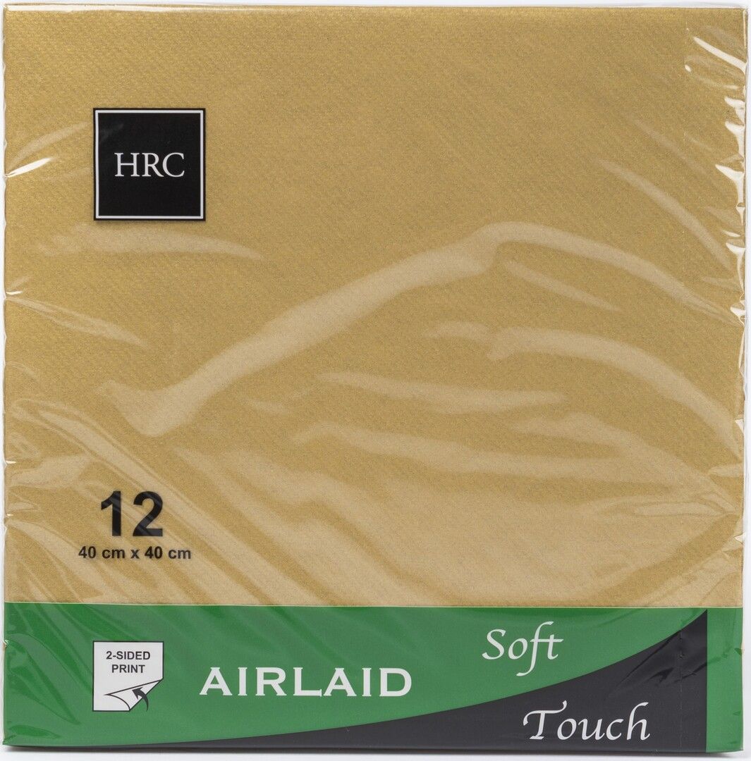 Serwetki Airlaid dwustronne 40x40cm 12szt widok 2