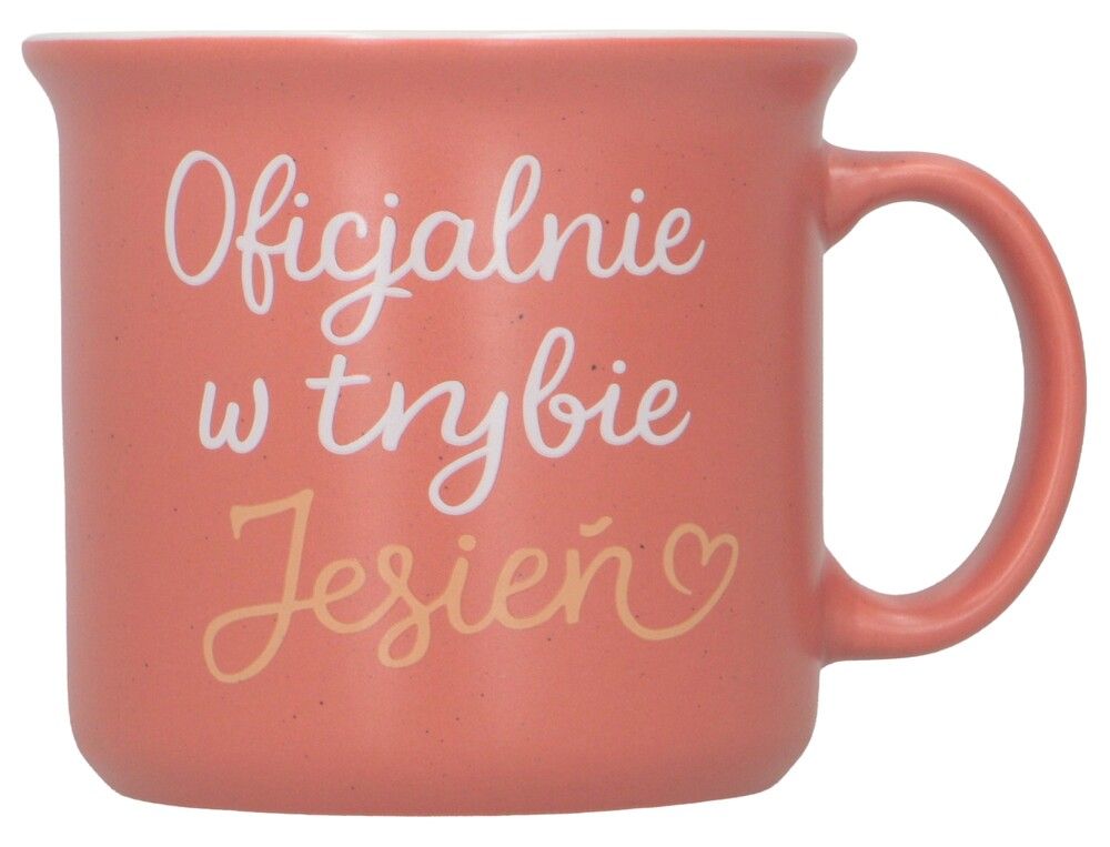 Kubek ceramiczny malowany środek 0,55l widok 1