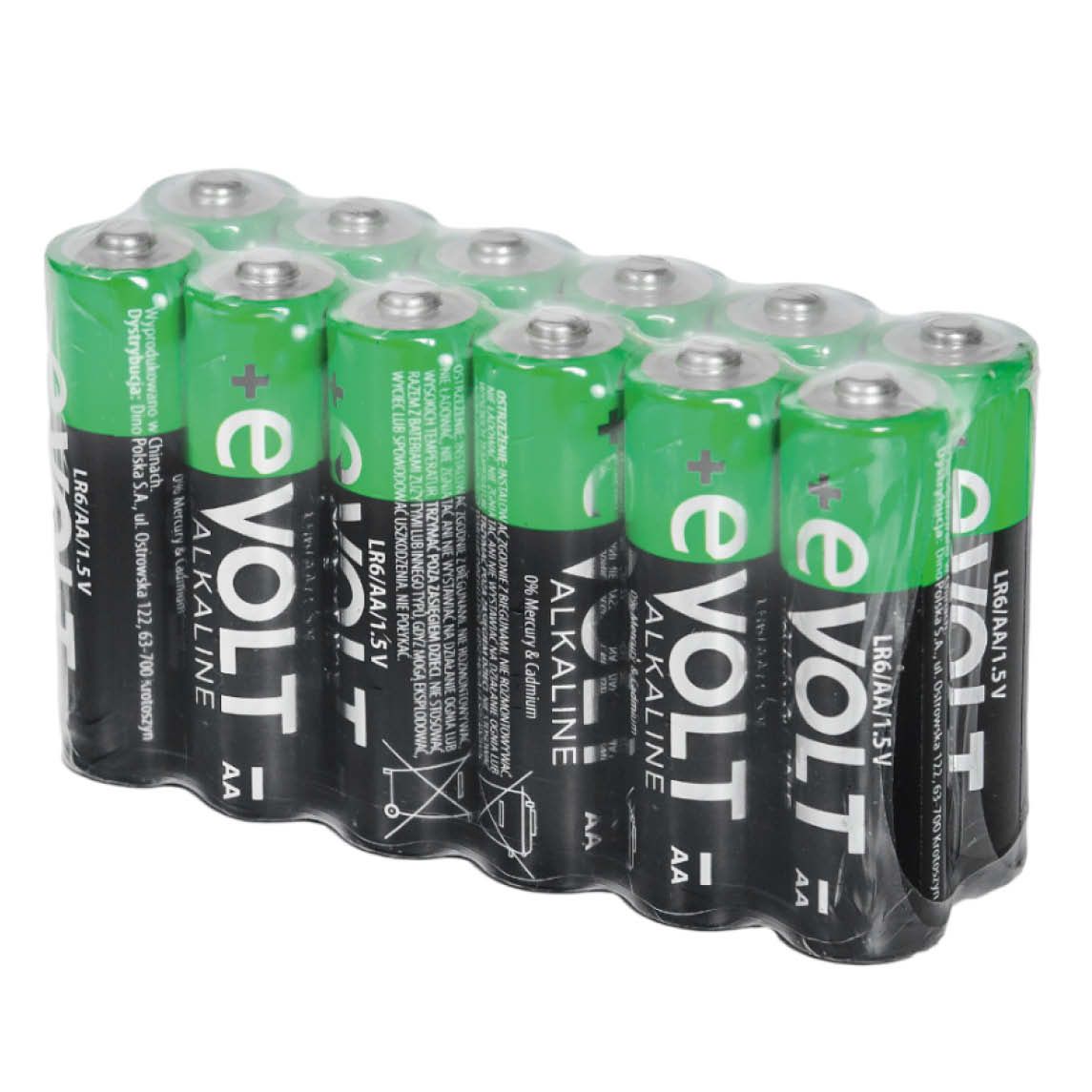 Baterie alkaliczne AA Lr6 E-Volt 12szt widok 1