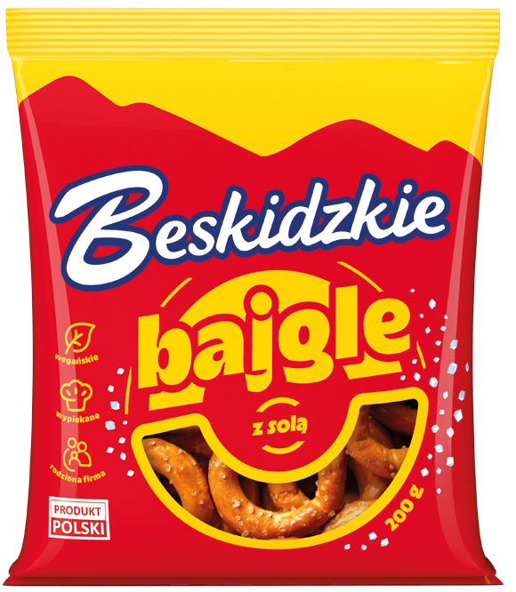 Bajgle z solą/klasyczne Beskidzkie 200g mix widok 1