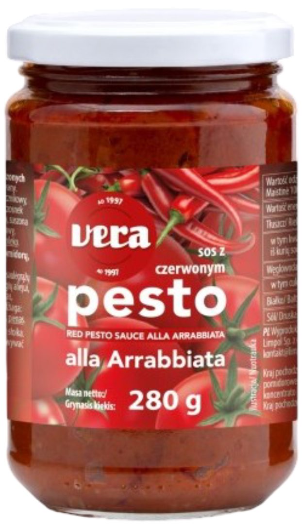 Pesto alla Arrabbiata Vera 280g widok 1