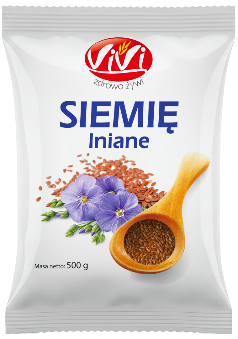 Siemię lniane Vivi 500g widok 1