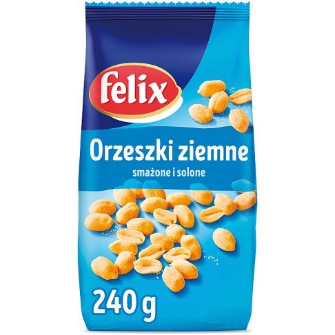 Orzeszki ziemne solone Felix 240g widok 3