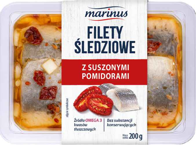 Filety śledziowe Marinus 200g mix widok 3