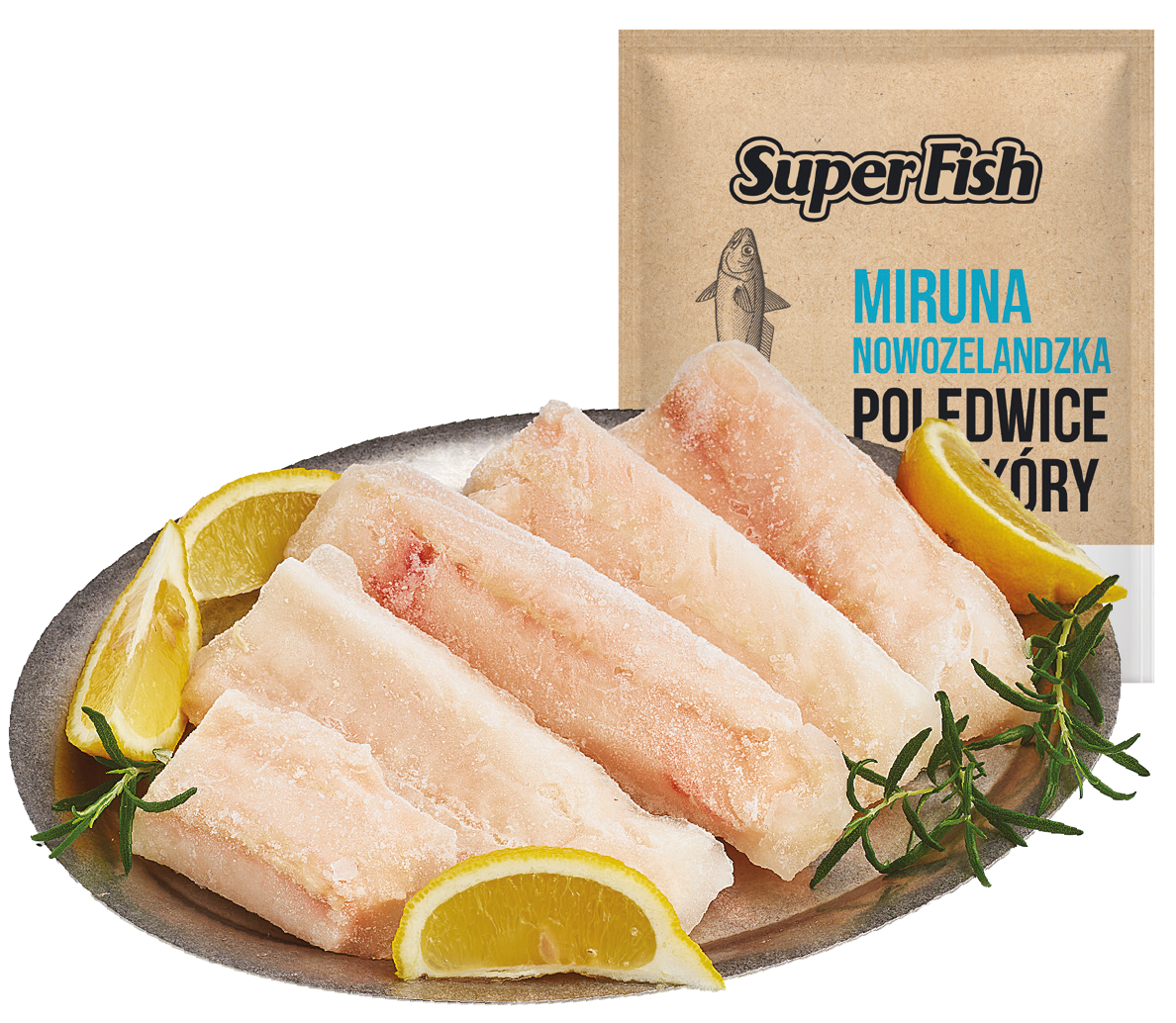Polędwica z miruny nowozel. b/s Superfish 500/450g widok główny
