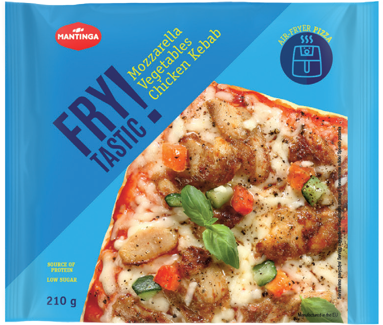 Pizza mozzarella vegeta chic kebab Fry Tastic 210g widok 1