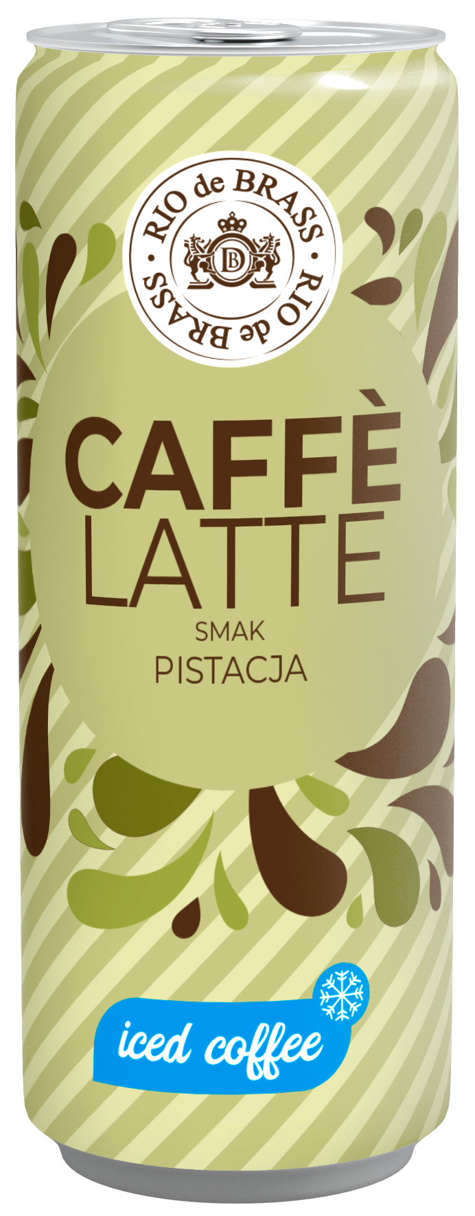 Napój mleczno-kaw. pistacja Rio De Brass 250ml widok 1