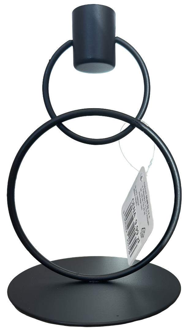 Świecznik metalowy 15cm mix widok główny 