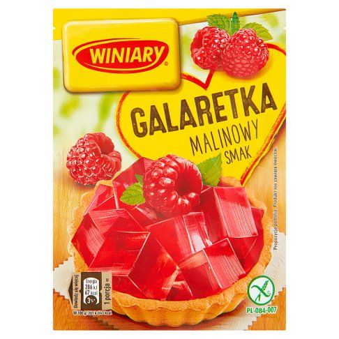 Galaretka malinowa Winiary 71g widok 1