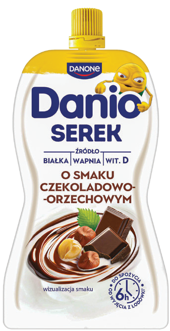 Serek Danio w saszetce 120g mix widok główny