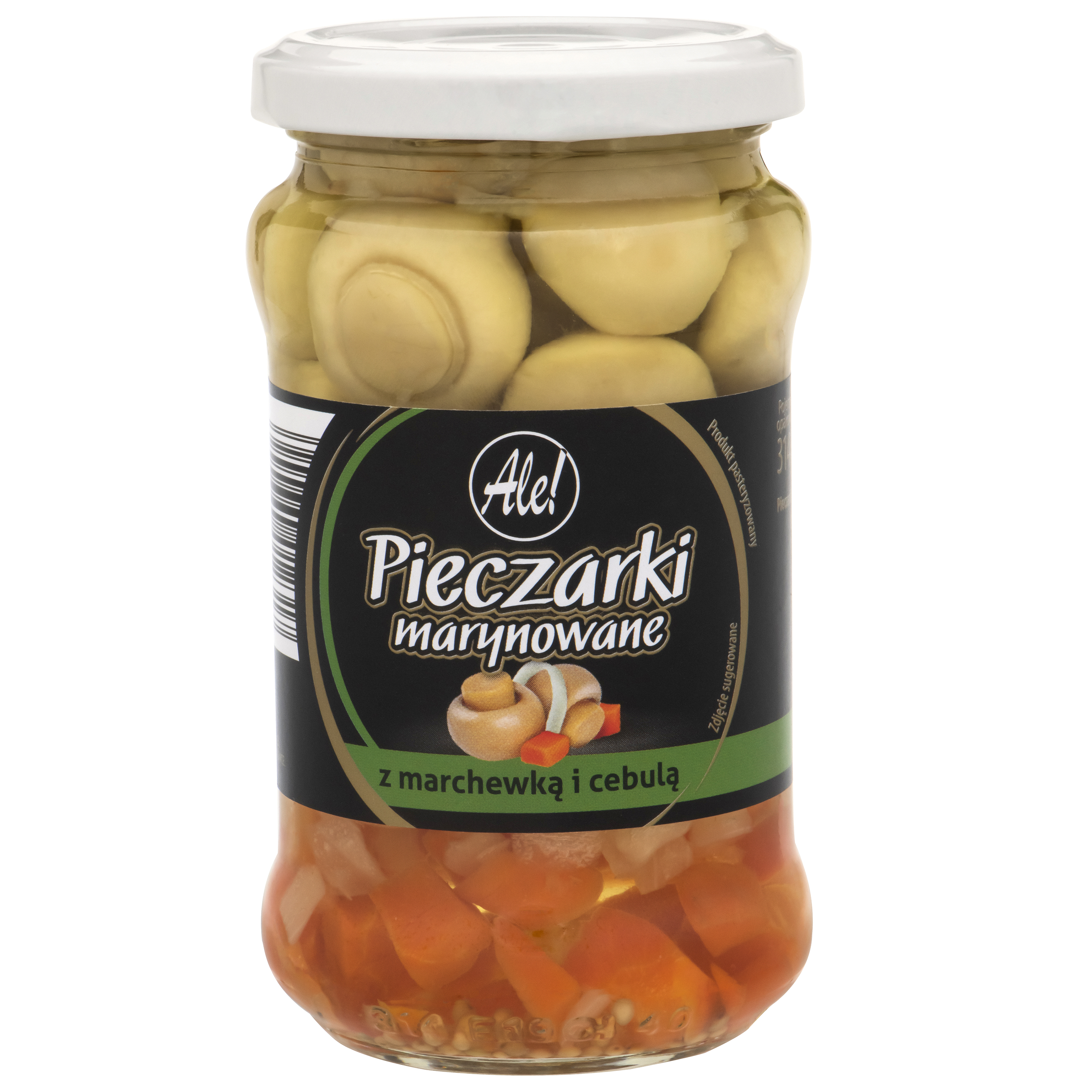 Pieczarki marynowane Ale! 280/165g widok 1