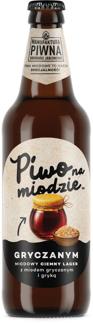 Piwo na miodzie gryczanym 0,5l 5,2% but. bzzw. widok główny