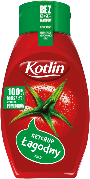 Ketchup łagodny Kotlin 450g widok 1