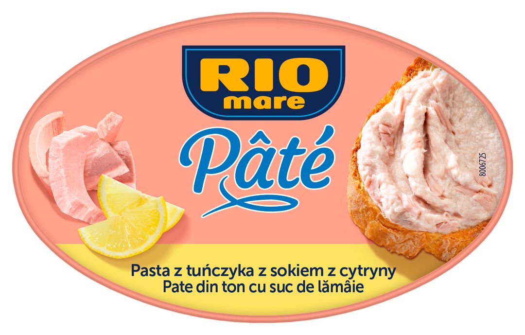 Pasta z tuńczyka z sokiem z cytr Rio Mare 115g widok 1