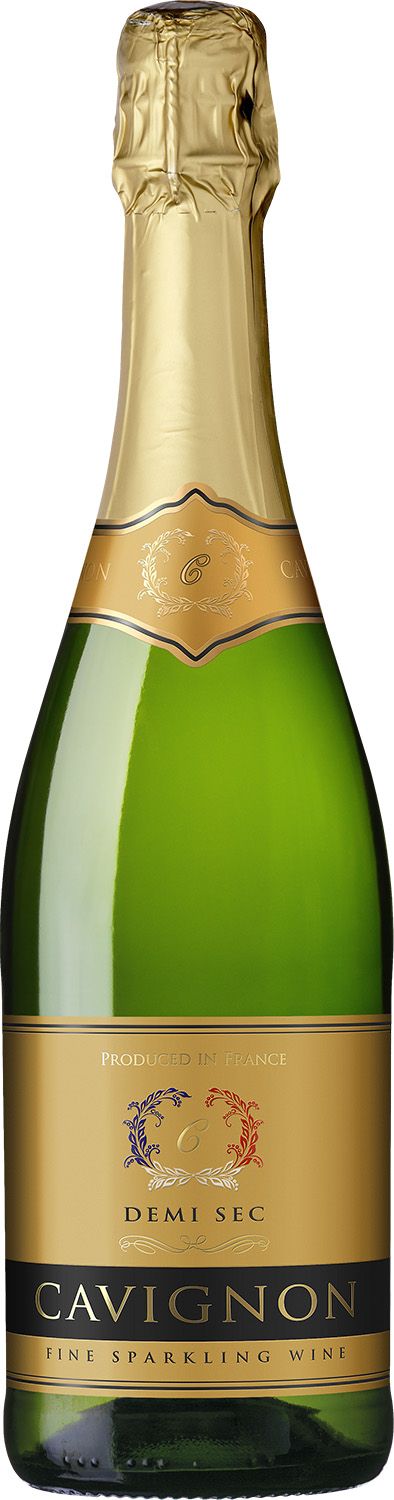 Wino musujące Ps b. Cavignon Demi Sec 0,75l 11% widok 1