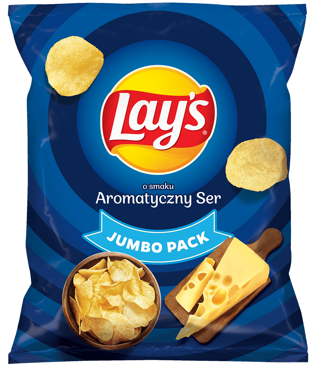 Chipsy aromatyczny ser Lay's 300g widok główny