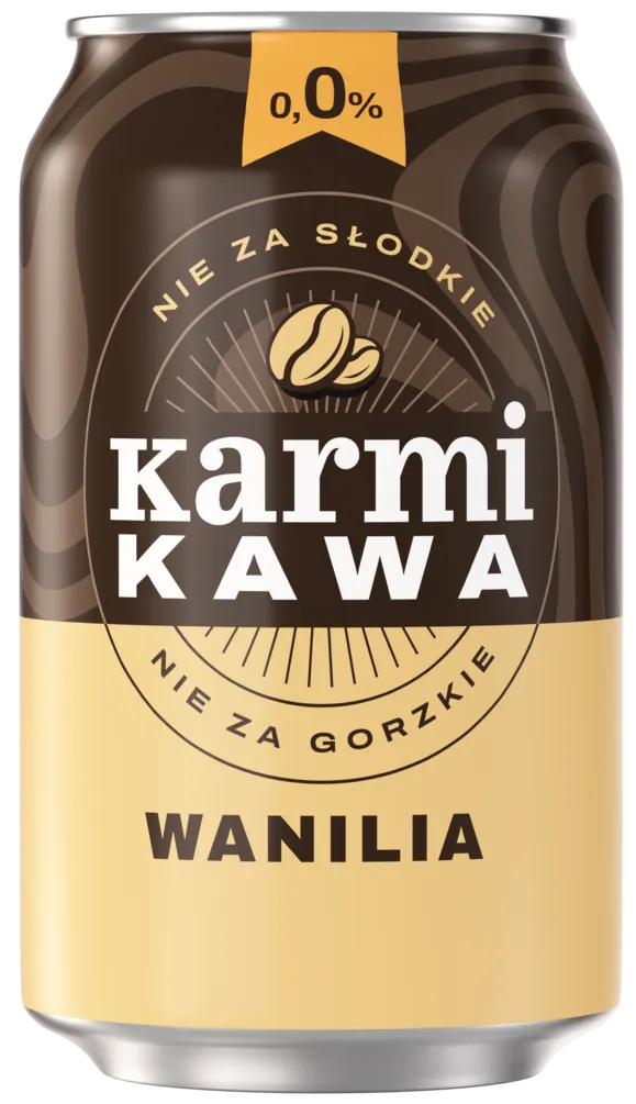 Piwo Karmi kawa wanillia 330ml 0% puszka widok 1