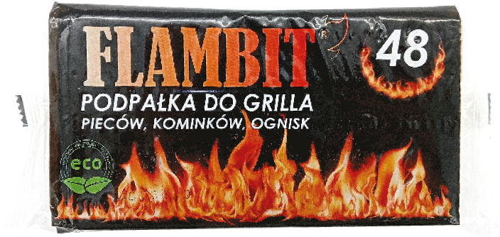 Podpałka do grilla Flambit 48 kostek widok główny