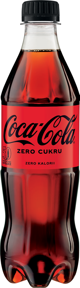 Napój Gaz. Coca Cola Zero 0,5l widok 1