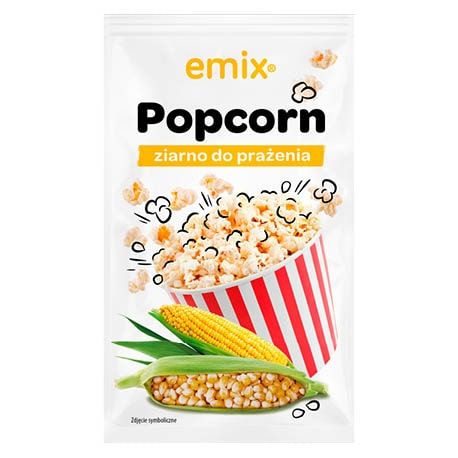 Popcorn ziarno do prażenia Emix 100g widok 1