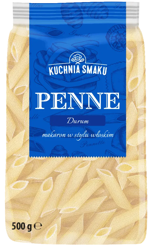 Makaron durum penne Kuchnia Smaku 500g widok główny