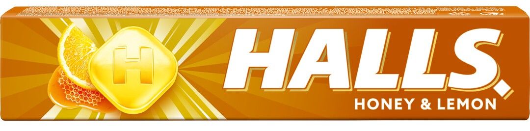 Drops Halls honey&lemon 33,5g widok 1