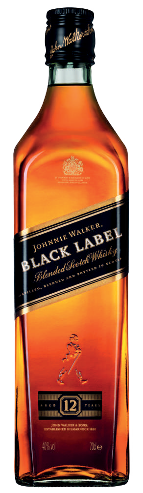 Whisky Johnnie Walker Black Label 0,7l 40% widok główny