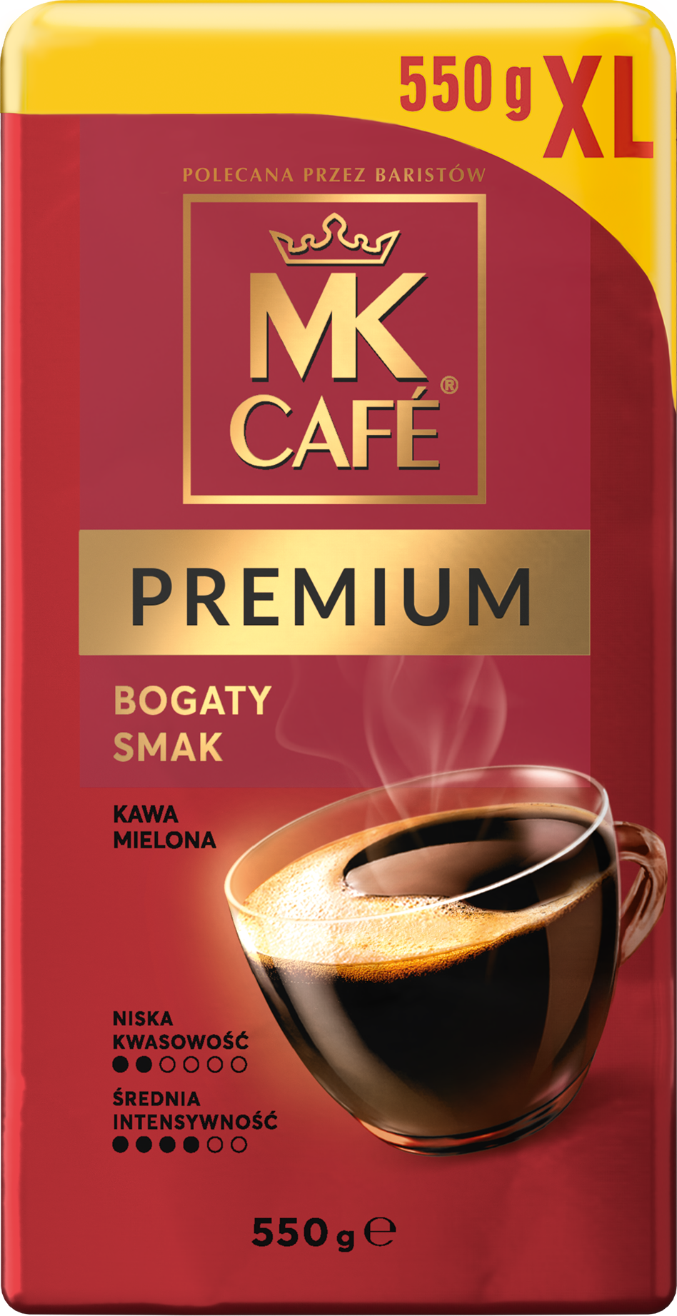 Kawa mielona Mk Cafe Premium 550g widok 1