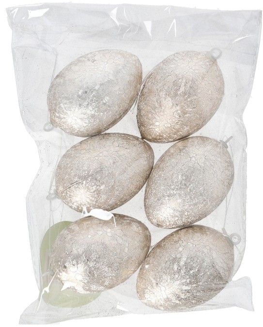 Jajka dekoracyjne 6szt WN26 widok 1