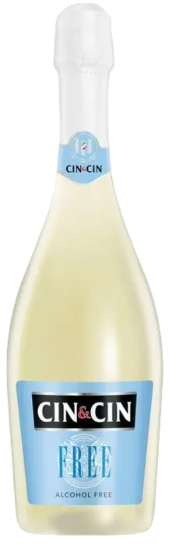 Wino musujące Cin&Cin bezalk. 0,75l widok główny