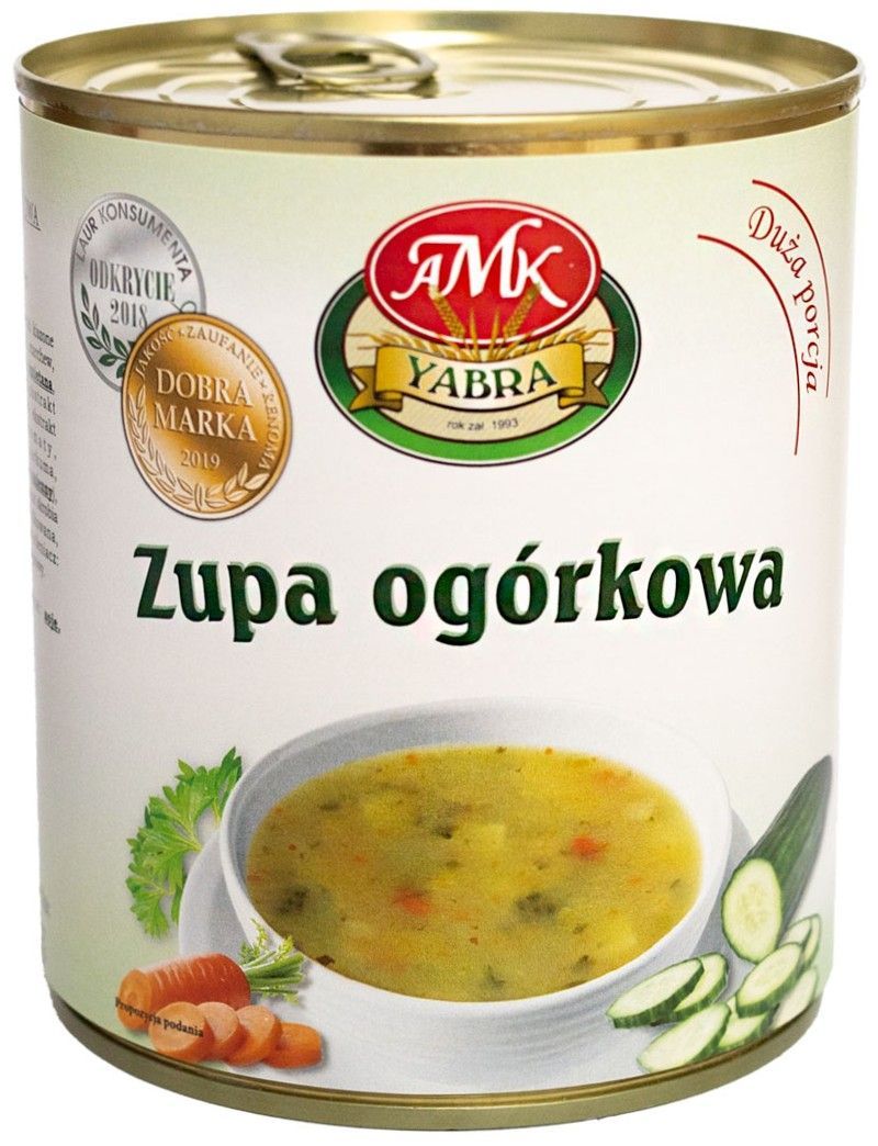 Zupa ogórkowa Yabra 800g widok 1