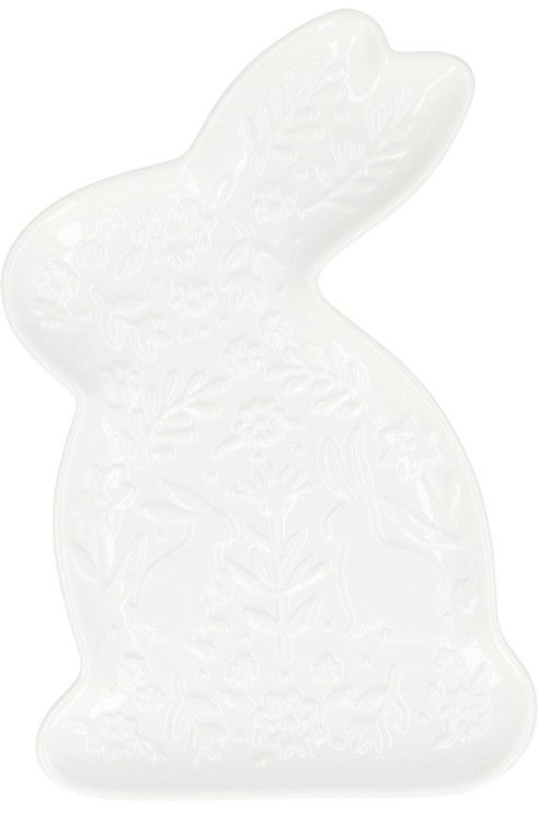 Talerz ceramiczny zając WN26 widok 2