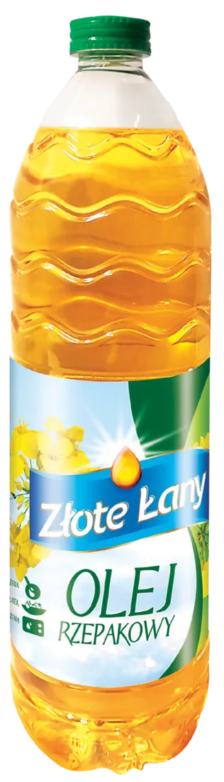 Olej rzepakowy Złote Łany 1l widok główny