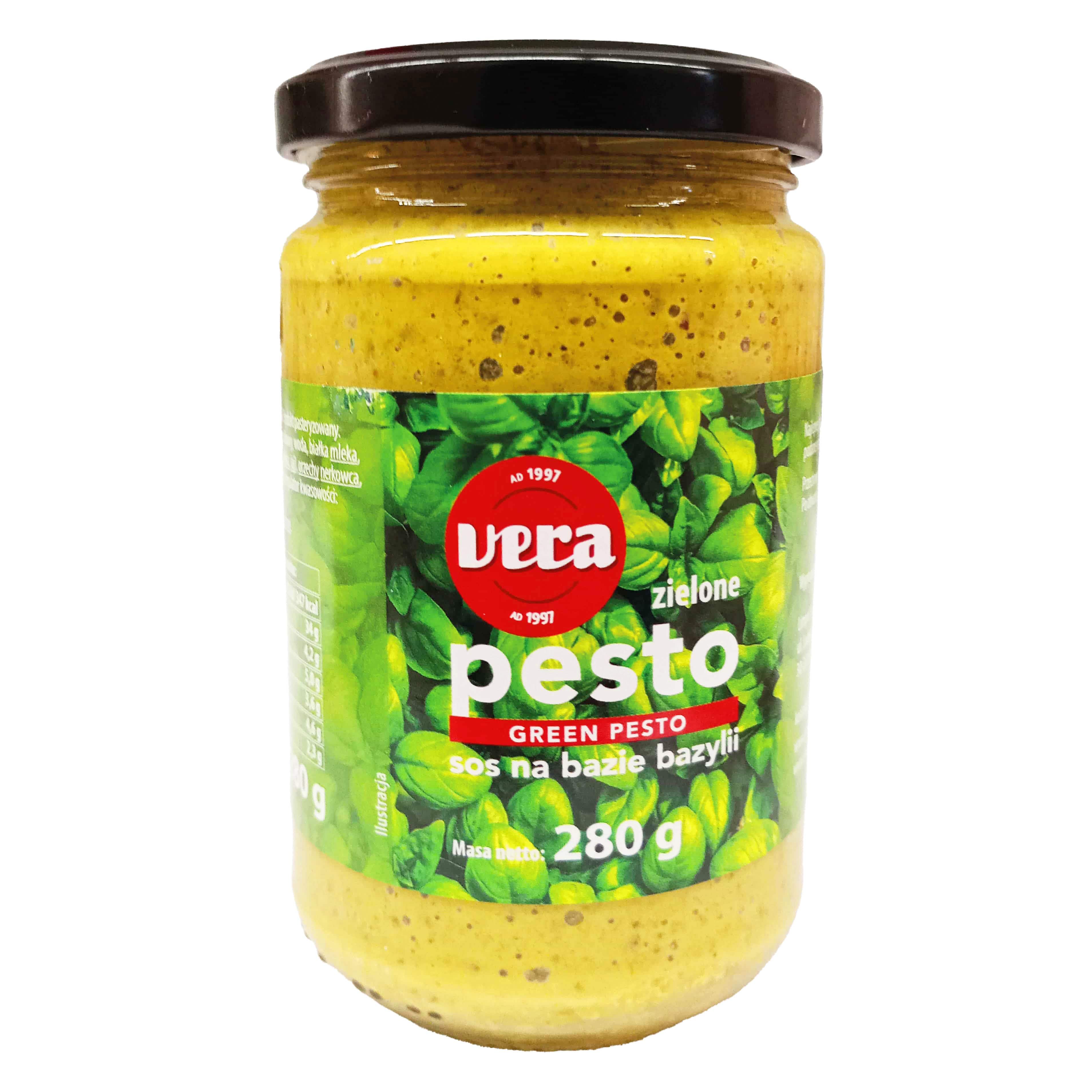Pesto zielone Vera 280g widok 1