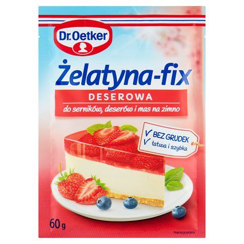 Żelatyna-fix deserowa Dr.Oetker 60g widok 1