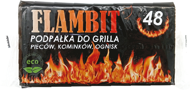 Podpałka do grilla Flambit 48 kostek widok główny 