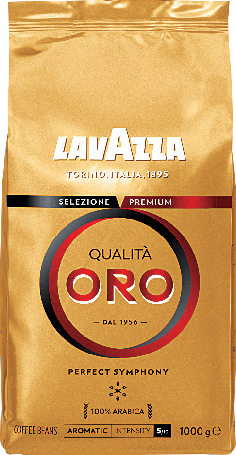 Kawa ziarnista Qualita Oro Lavazza 1kg widok główny