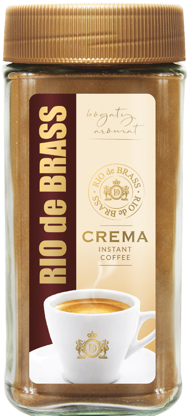 Kawa rozpuszczalna Rio De Brass Crema 160g widok główny 
