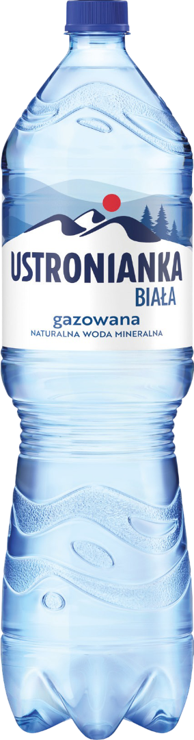 Woda gaz. mineral. Ustronianka 1,5l widok 1