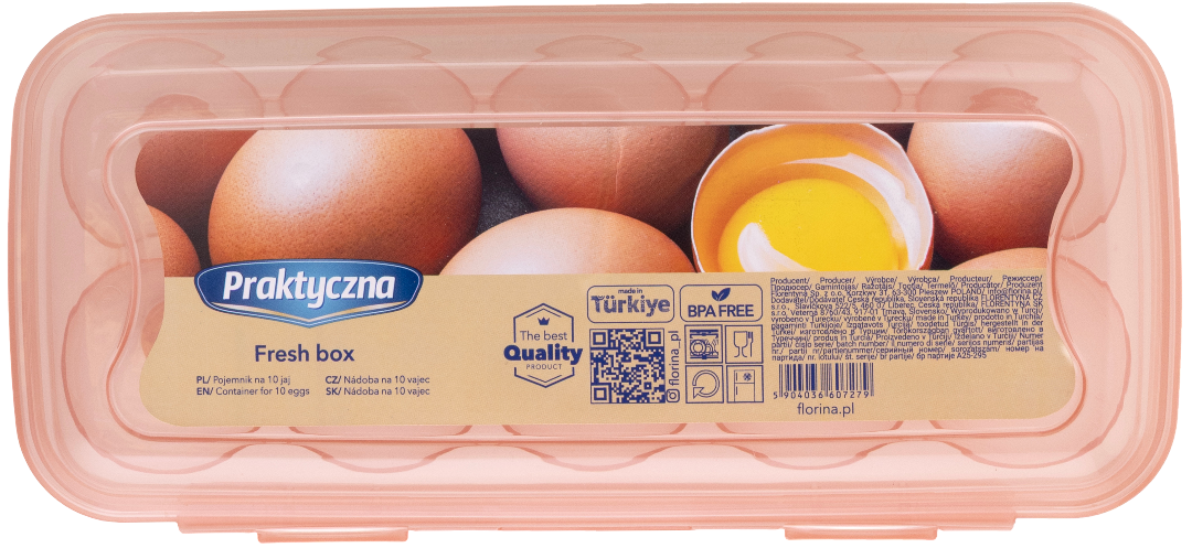 Pojemnik na jajka Florentyna widok 2