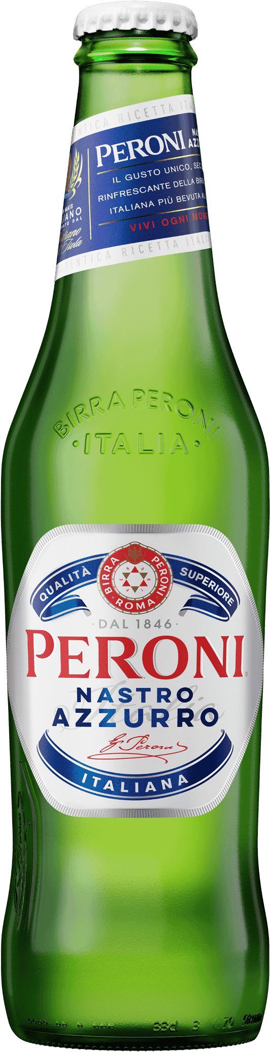 Piwo Peroni Nastro Azzurro 330ml 5% but. bzzw. widok 1