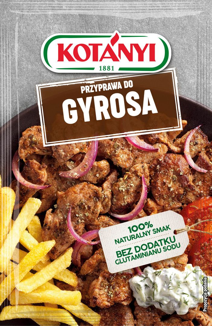 Przyprawa do gyrosa Kotanyi 30g widok 1