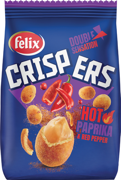 Orzeszki w skorupce Crispers Felix 125g mix widok 2