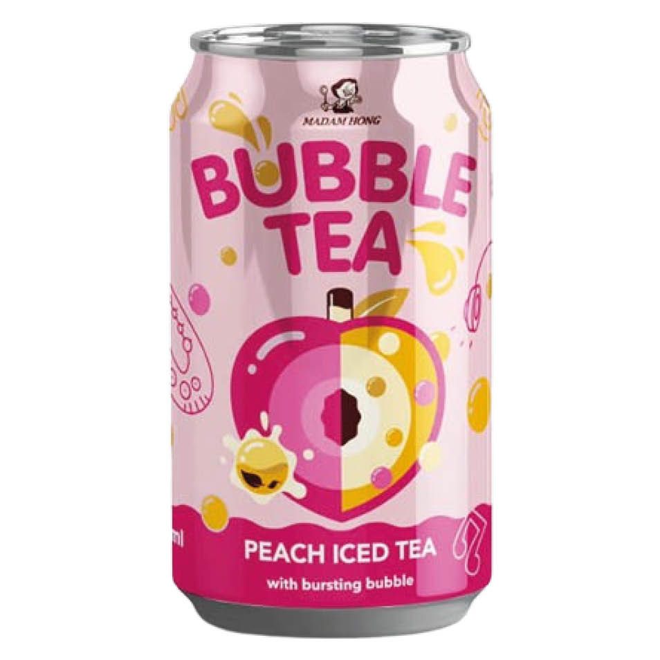 Napój herbaciany brzoskwinia Bubble Tea 320ml widok 1